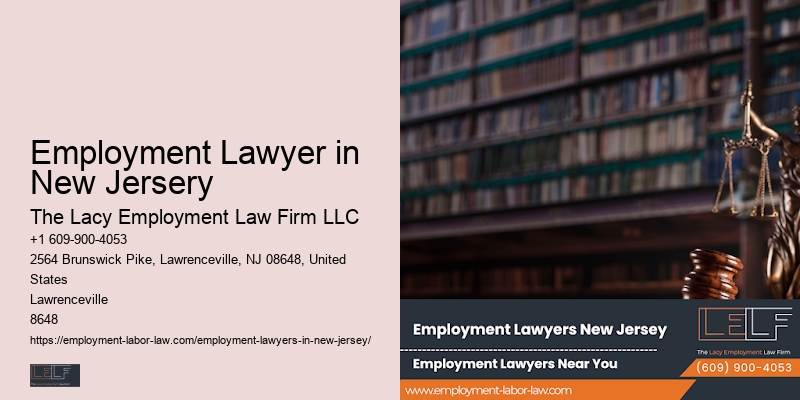 Employment Law Firms In New Jersery