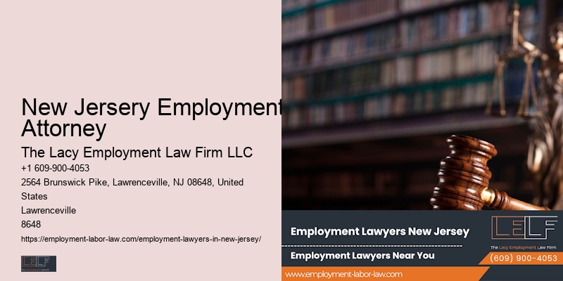 Plaintiff Employment Attorney New Jersery