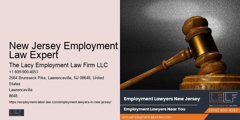 New Jersey Employment Law Expert Employment Legal Services