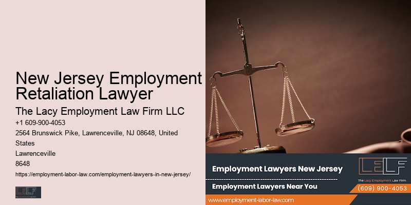 Employment Lawyer in New Jersey Employment Retaliation Lawyer