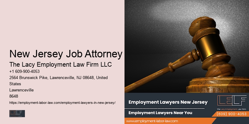 New Jersey Job Attorney Workplace Harassment Lawyer