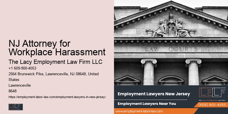 NJ Attorney for Workplace Harassment