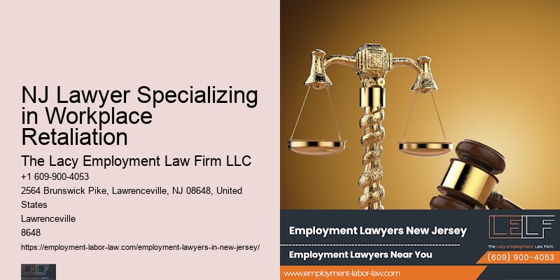 NJ Lawyer Specializing in Workplace Retaliation