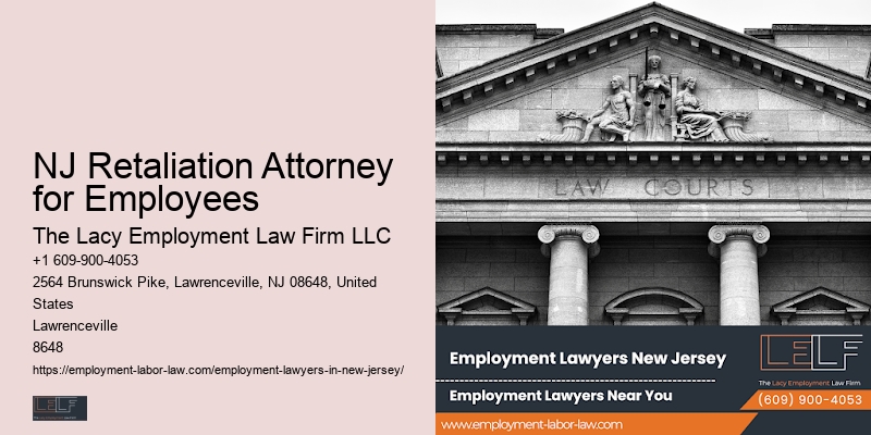 NJ Retaliation Attorney for Employees