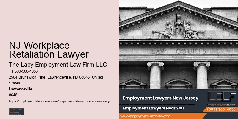 NJ Workplace Retaliation Lawyer