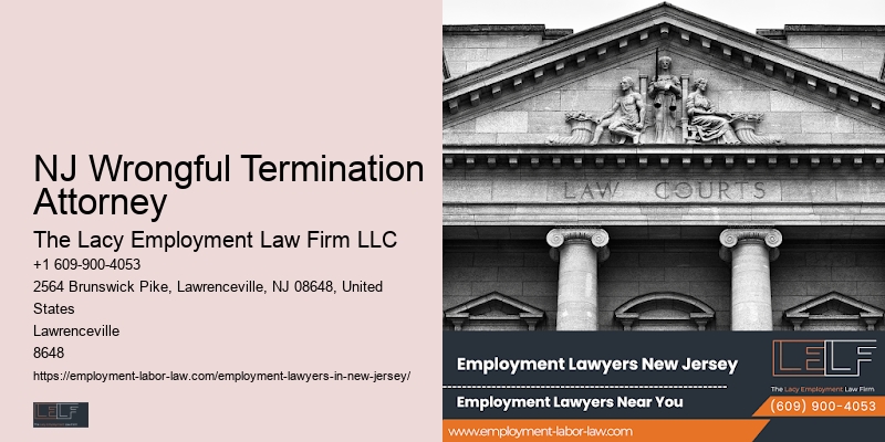 NJ Wrongful Termination Attorney