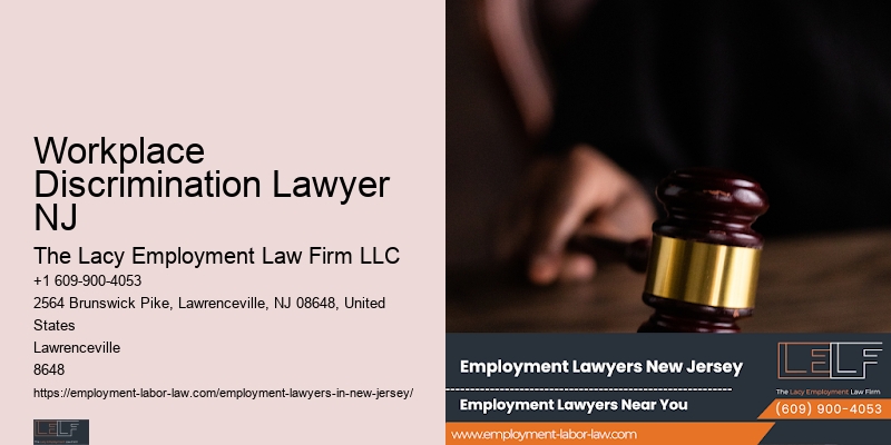 Wrongful Termination Legal Help NJ