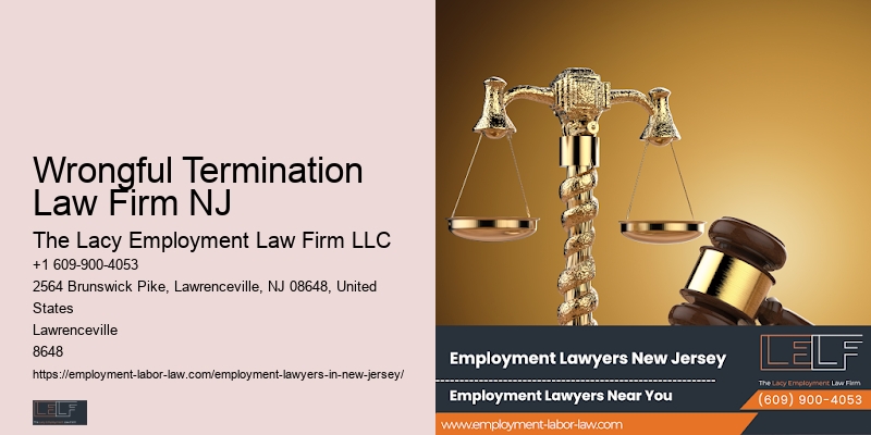New Jersery Employment Law Representation