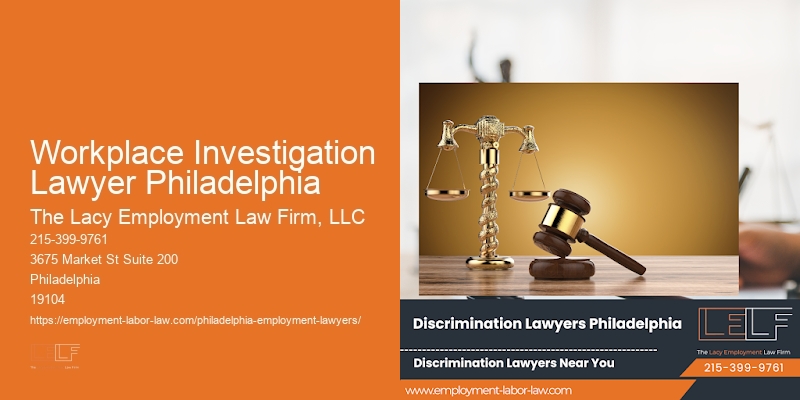 Workplace Investigation Lawyer Philadelphia