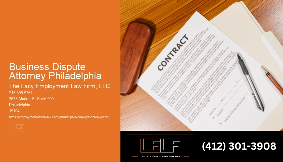 High-Ranking Legal Expert Business Dispute Attorney Philadelphia