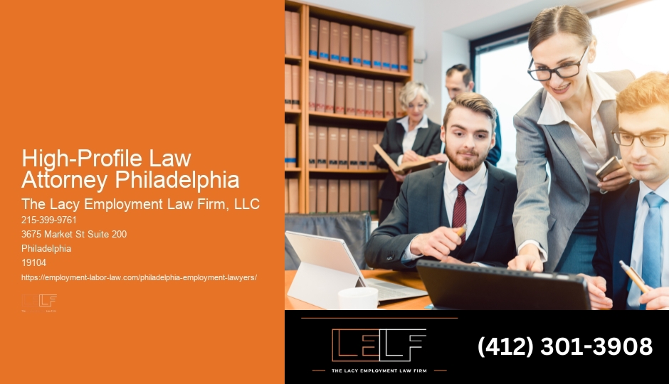 Federal Employment Lawyer High-Profile Law Attorney Philadelphia
