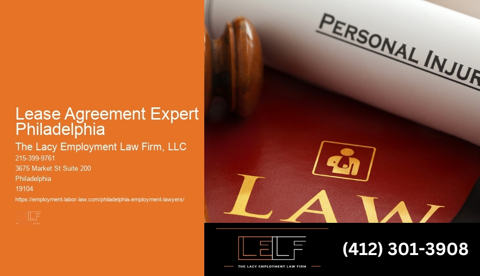 Lease Agreement Expert Philadelphia Law Attorney