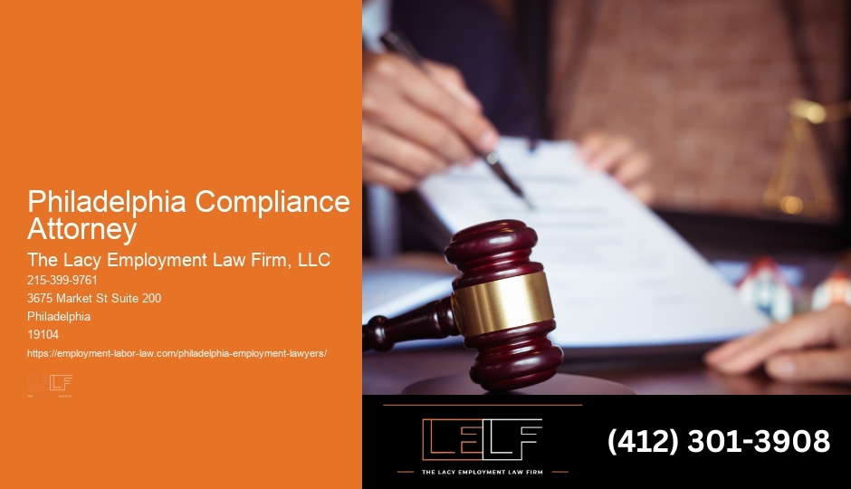 Trusted Attorney Services Philadelphia Compliance Attorney