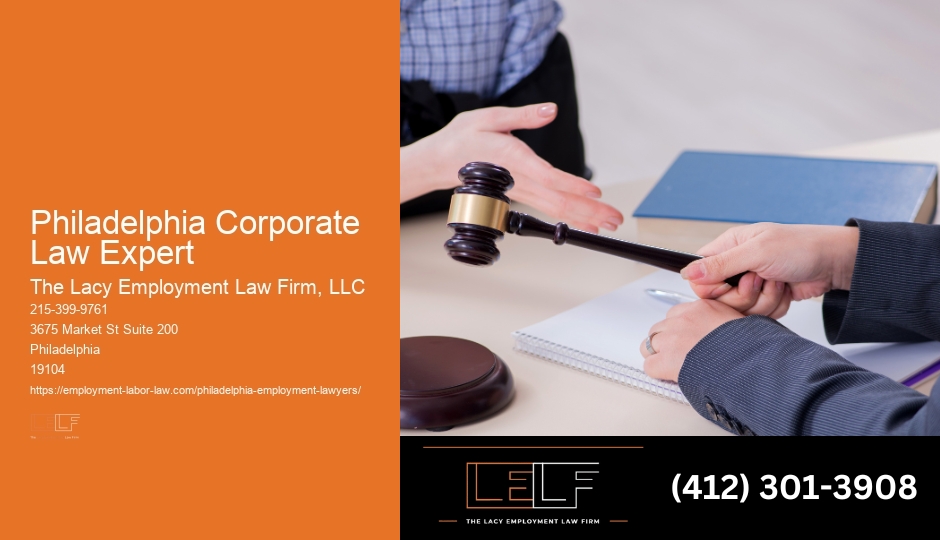 Dependable Legal Guidance Philadelphia Corporate Law Expert