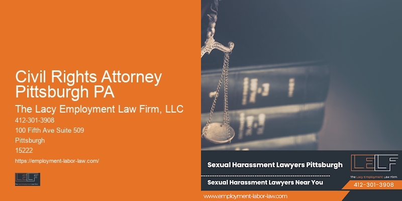 Civil Rights Attorney Pittsburgh PA Employment Attorney