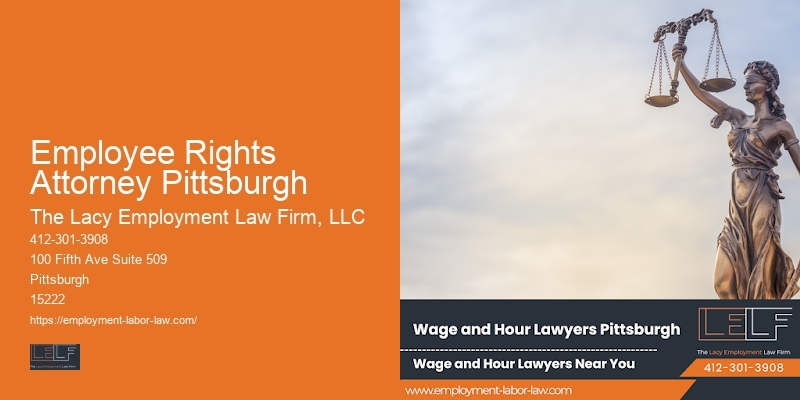 Employee Rights Attorney Pittsburgh Employment