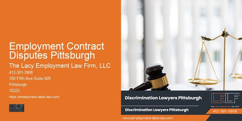 Employment Contract Disputes Pittsburgh Employment Law Findings