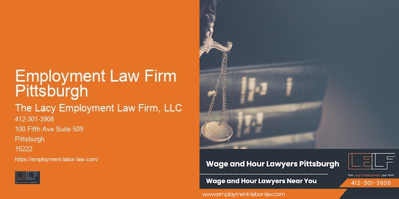 Employment Dispute Advice Employment Law Firm Pittsburgh