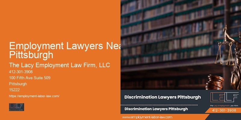 Wrongful Termination Attorney Employment Lawyers Near Pittsburgh