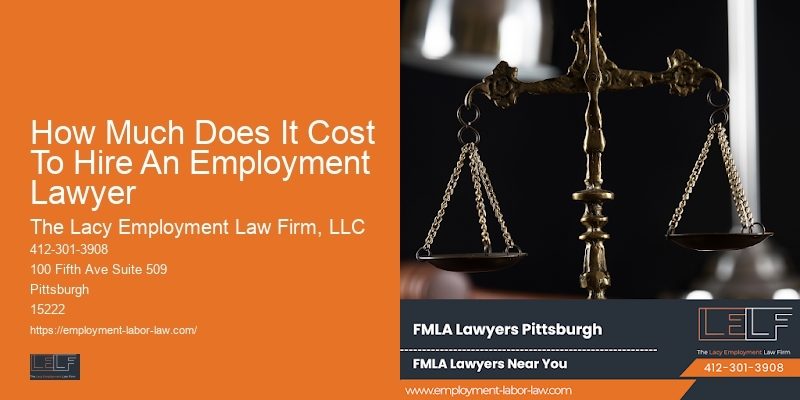 How Much Does It Cost To Hire An Employment Lawyer