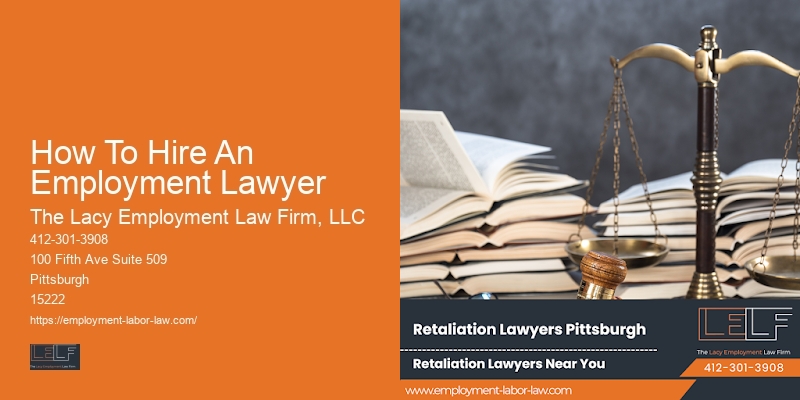How To Hire An Employment Lawyer Legal Jobs