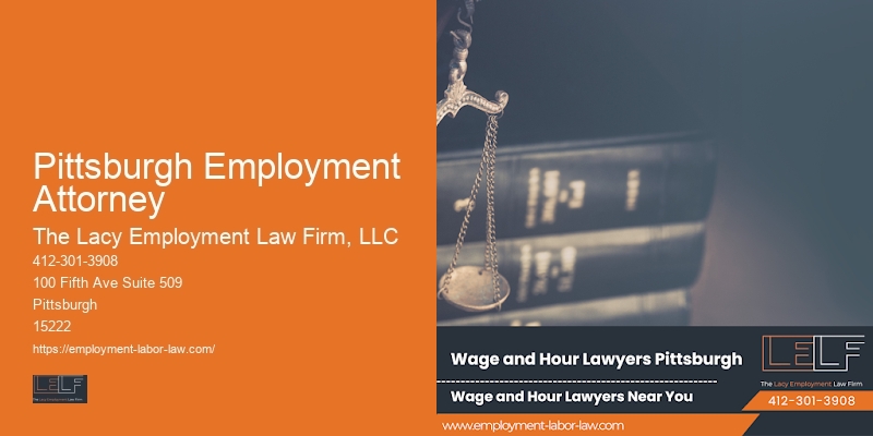 Pittsburgh Employment Attorney Employment Law Updates