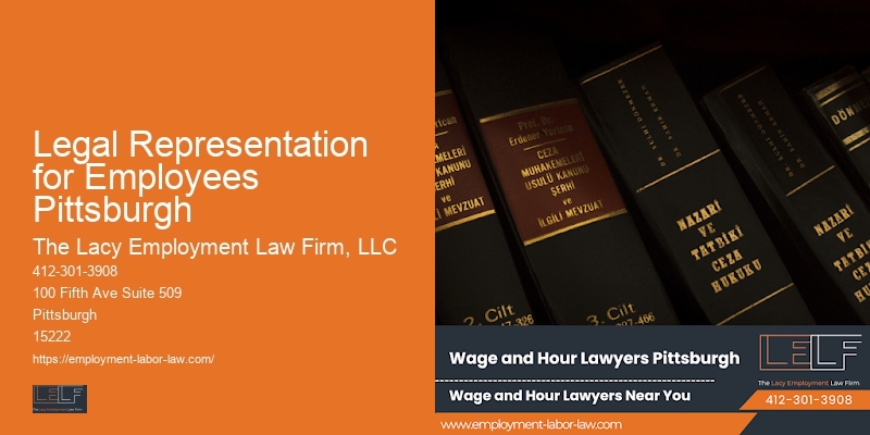 Employment Law Journals Legal Representation for Employees Pittsburgh
