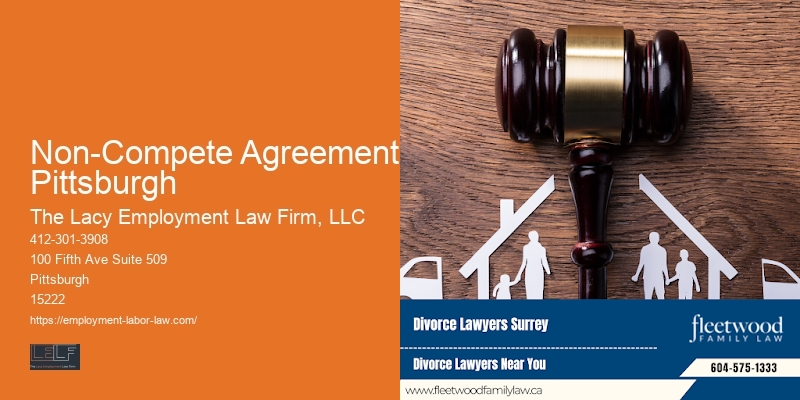 Non-Compete Agreements Pittsburgh