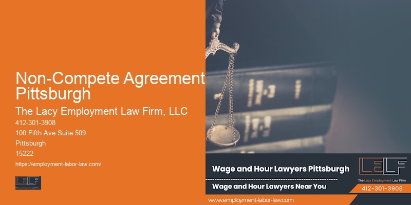 Employment Law Workshops Non-Compete Agreements Pittsburgh