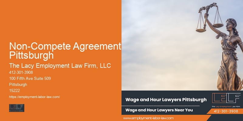 Non-Compete Agreements Pittsburgh Employment Law Education