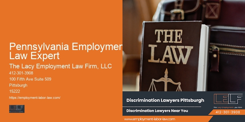 Employment Legal Resources Pennsylvania Employment Law Expert