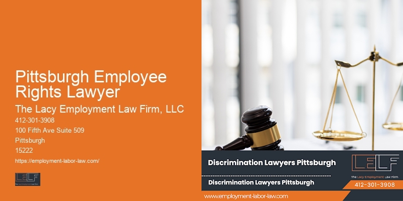 Employment Law Support Groups Pittsburgh Employee Rights Lawyer