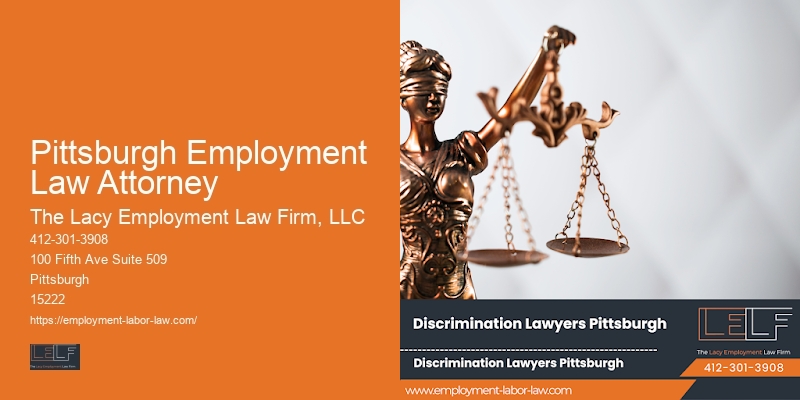 Discrimination Law Firms Pittsburgh Employment Law Attorney