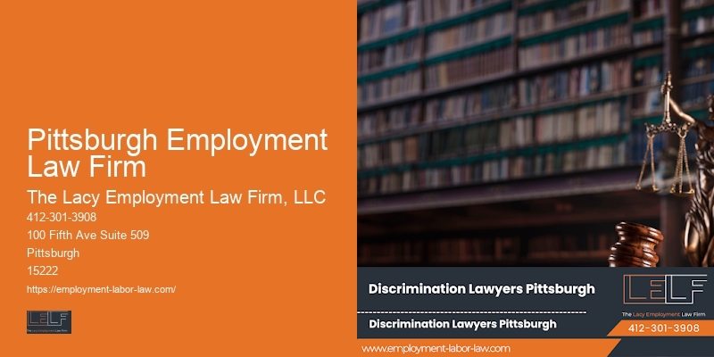 Pittsburgh Employment Law Firm Employment Rights Advocate
