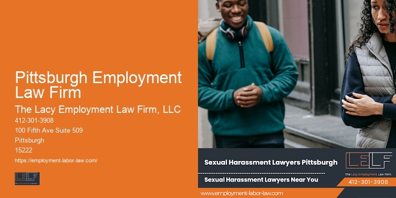 Pittsburgh Employment Law Firm Workplace Harassment Lawyer