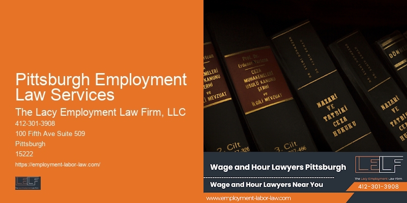 Workplace Compliance Attorney Pittsburgh Employment Law Services