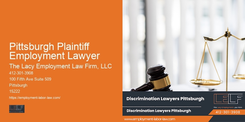 Employment Rights For Women Pittsburgh Plaintiff Employment Lawyer