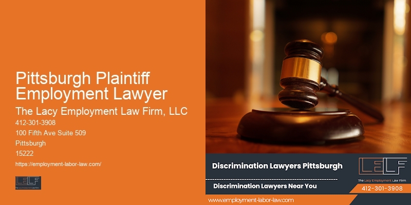 Pittsburgh Plaintiff Employment Lawyer FMLA Attorney