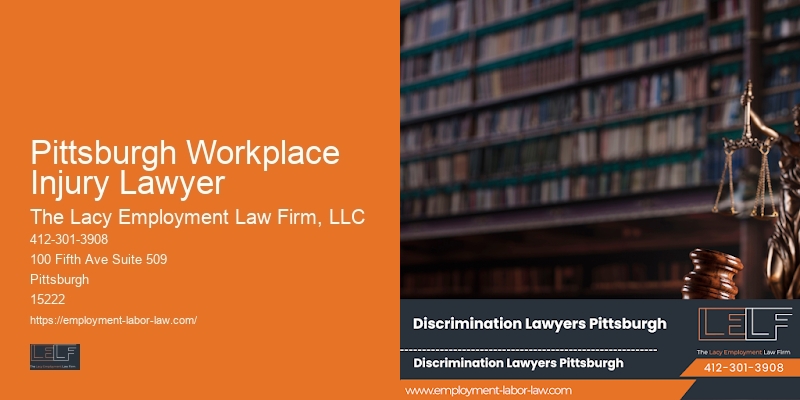 Pittsburgh Workplace Injury Lawyer Employment Laws