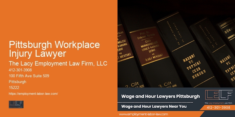Workplace Dispute Lawyer Pittsburgh Workplace Injury Lawyer