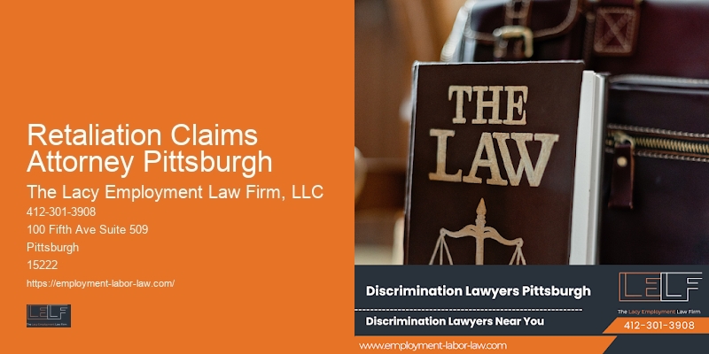 Gender Discrimination Lawyer Retaliation Claims Attorney Pittsburgh