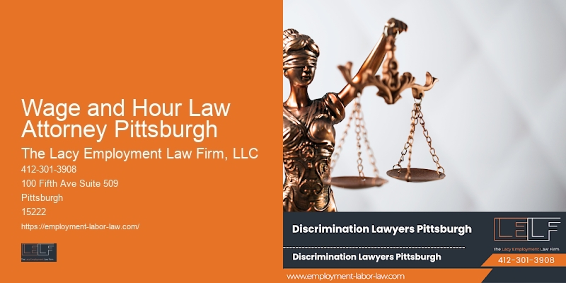 Wage and Hour Law Attorney Pittsburgh Employment Law Statistics