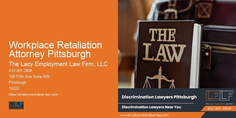 Workplace Retaliation Attorney Pittsburgh Employment Law Trends