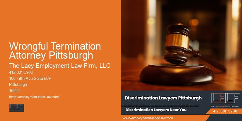Wrongful Termination Attorney Pittsburgh Employment Law News