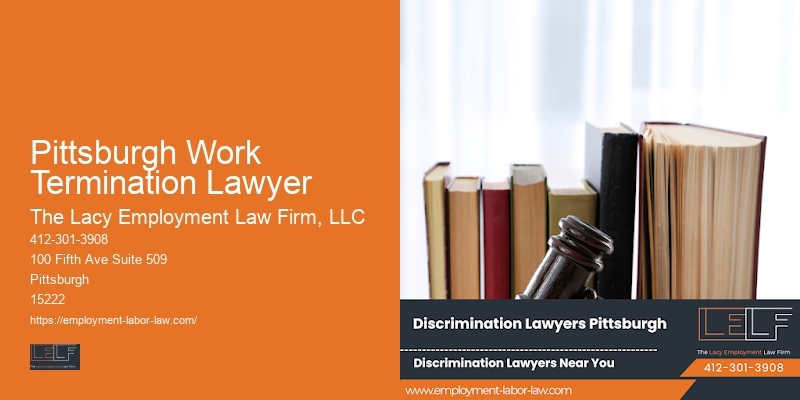 Pittsburgh Work Termination Lawyer