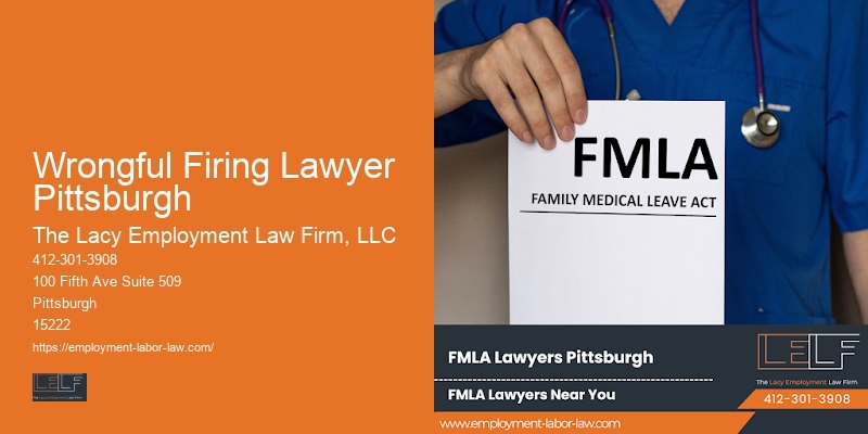 Wrongful Firing Lawyer Pittsburgh
