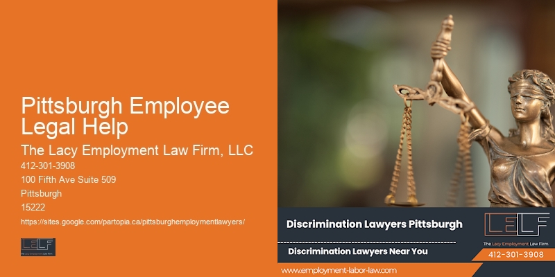 Pittsburgh Employee Legal Help