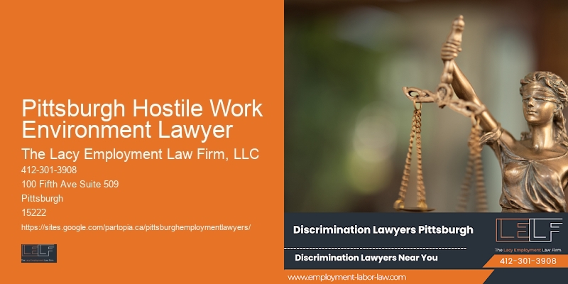 Pittsburgh Hostile Work Environment Lawyer
