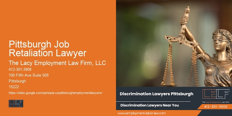 Pittsburgh Job Retaliation Lawyer