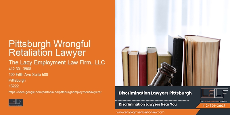 Pittsburgh Wrongful Retaliation Lawyer